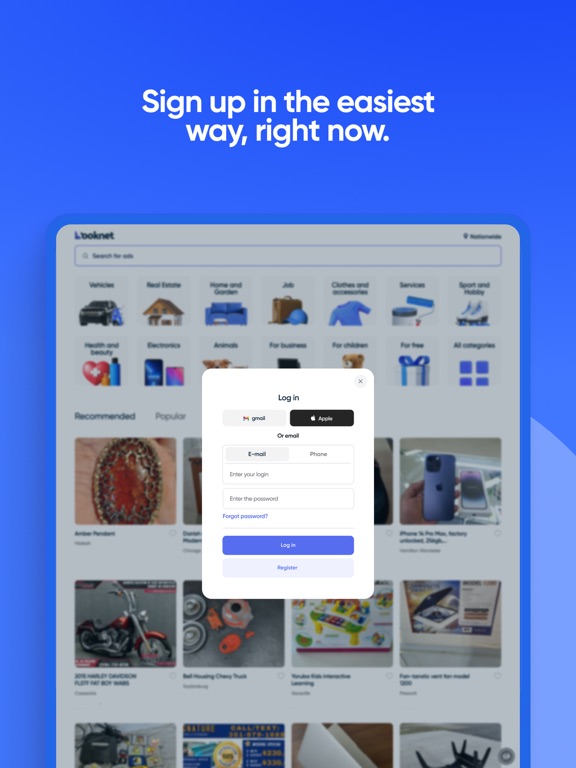 Looknet iPad screenshot 6 - Shopping app