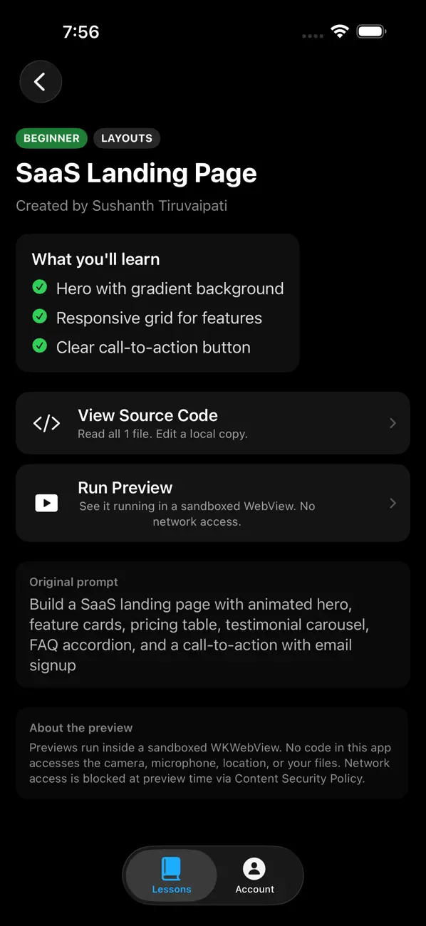 #4. VibeBuild (iOS) De: KreativeKoalaSolutions LLC