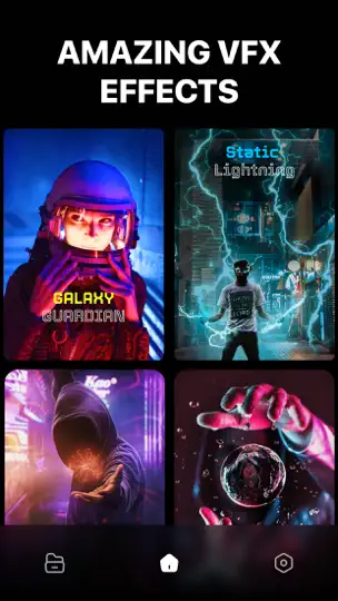 VFX : Video Editing & Filters iPhone-skjermbilde 1