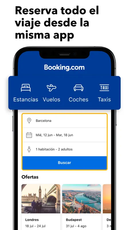 Booking.com - Ofertas de viaje screenshot 1 of 8