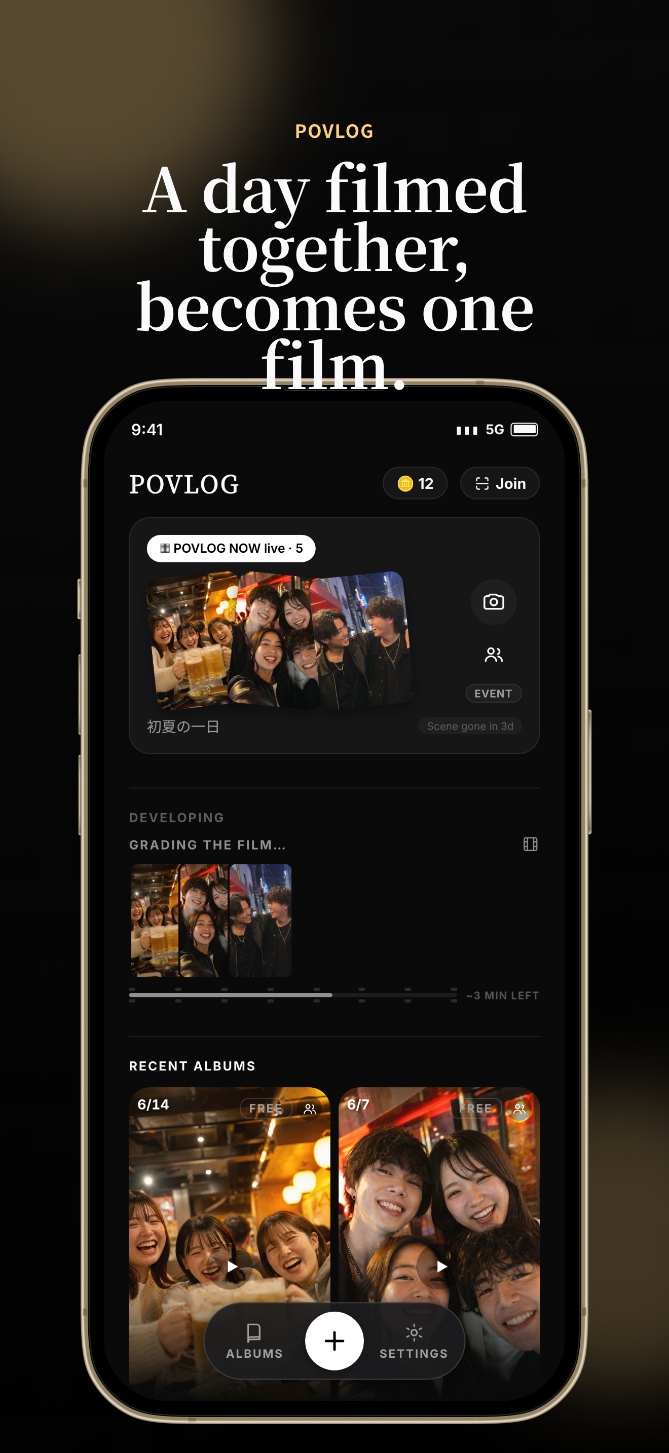 POVLOG: Group vlog Camera