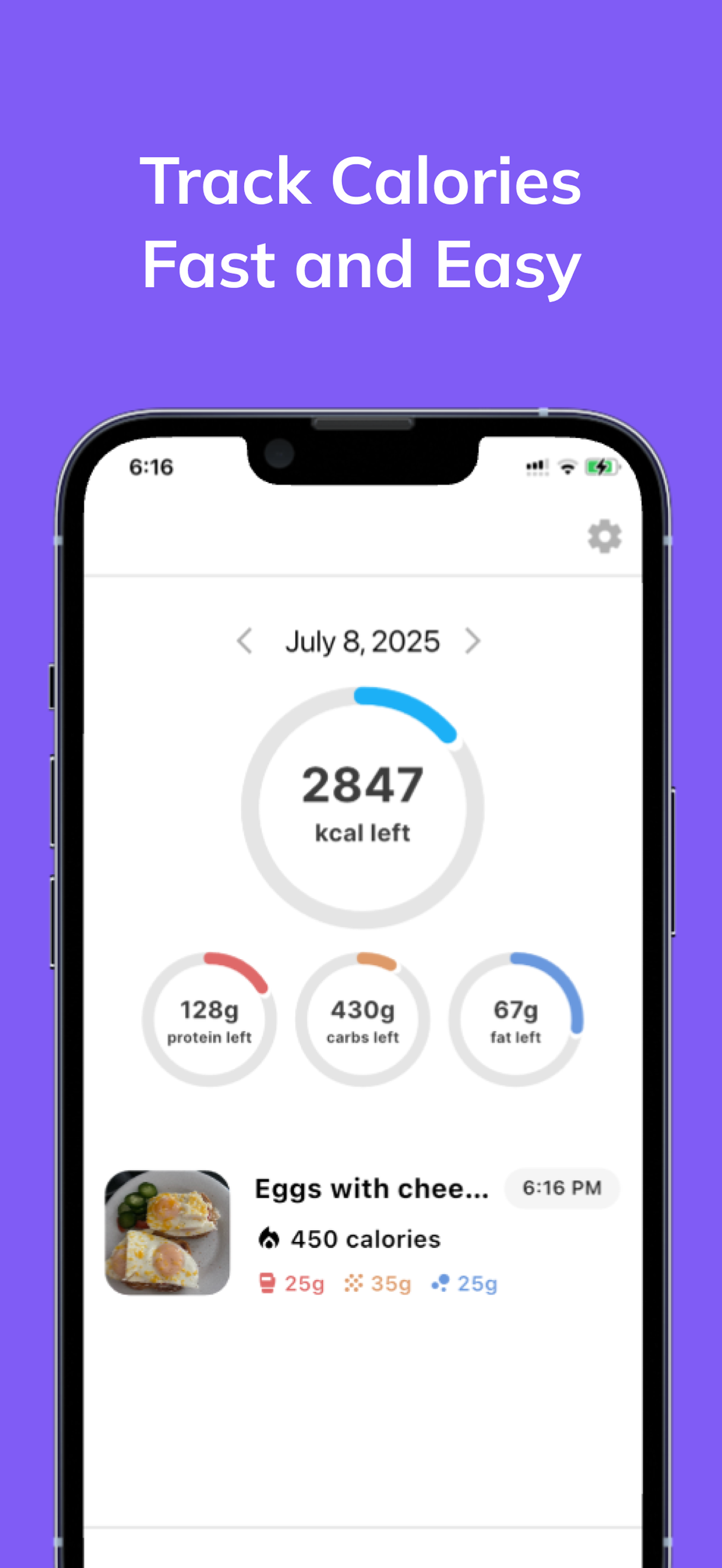 ai calorie tracker Food Scan screenshot 2
