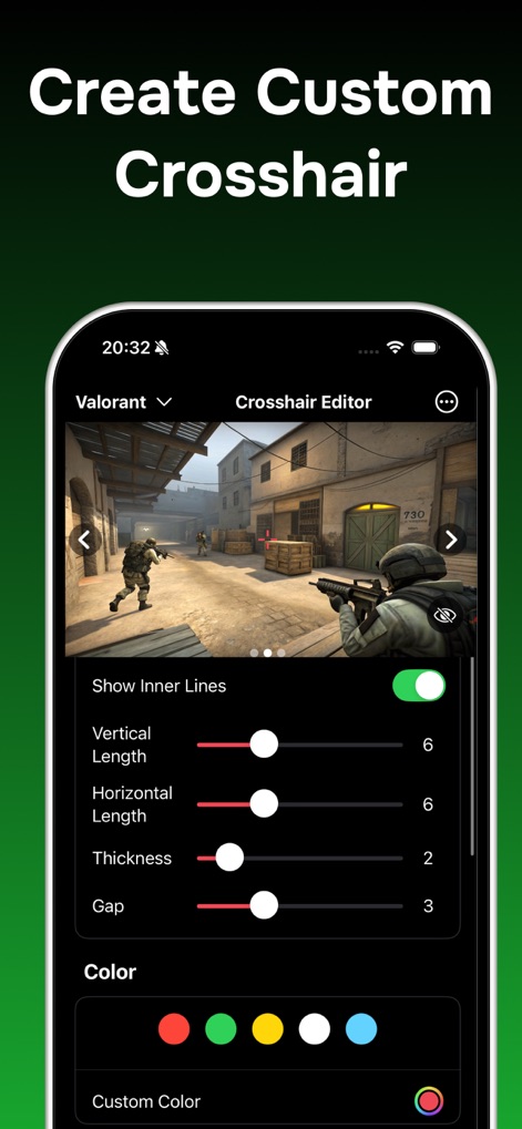 Custom Crosshair Aim Generator - Entertainment App | MWM
