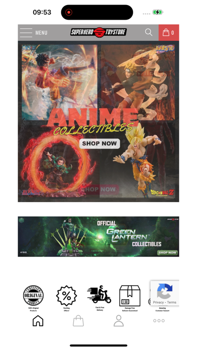 Superhero Toy Store Screenshot