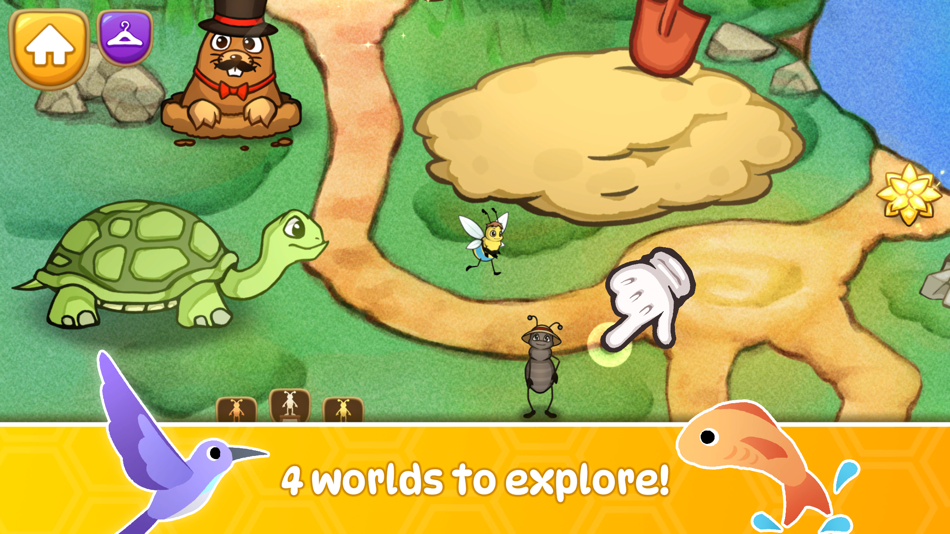 #4. Brandon The Bee (iOS) Ved: Jan Sherman