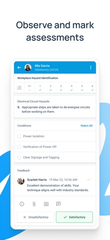 aXcelerate iPhone screenshot