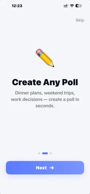 Voto: Live Polls 截图