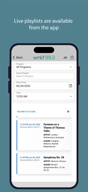 WRKF Public Radio App screenshot 3