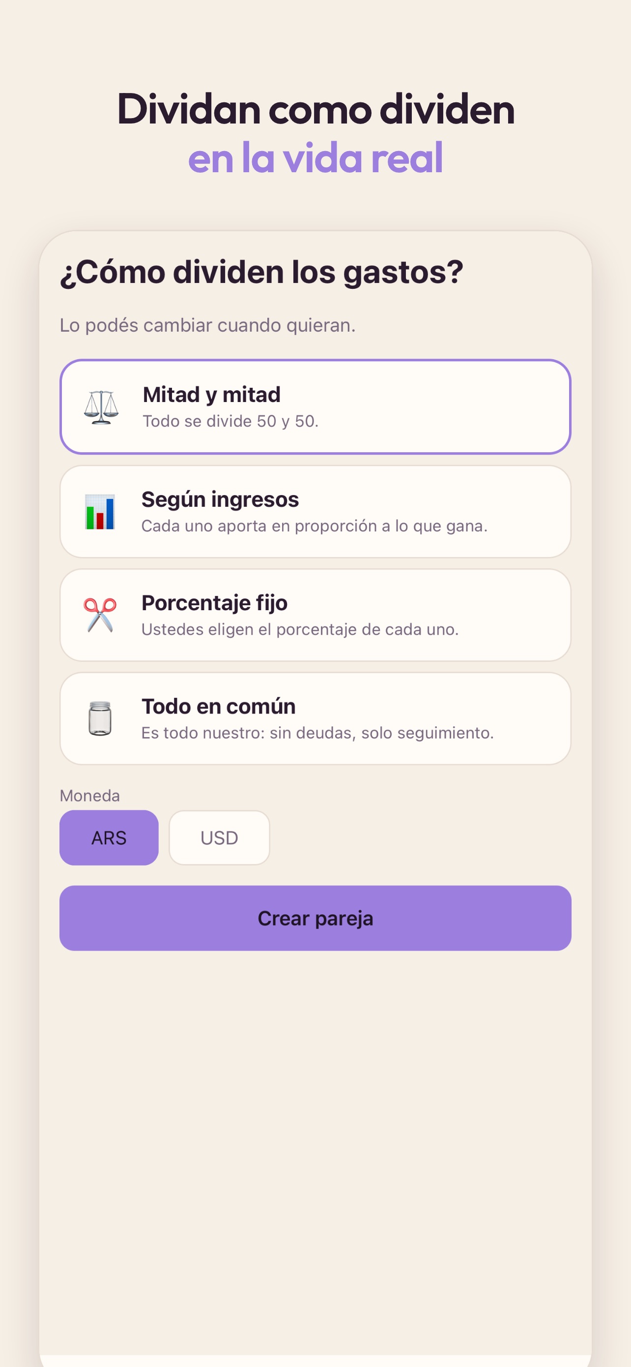 Screenshot 4 of dupla - Finanzas en pareja