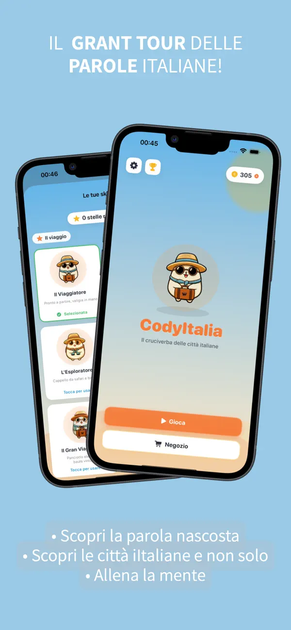 Schermata 1 di CodyItalia: Cruciverba