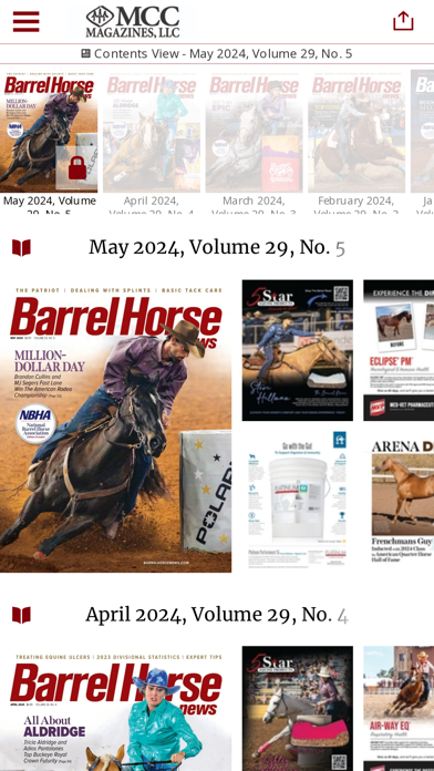 Barrel Horse News Screenshot