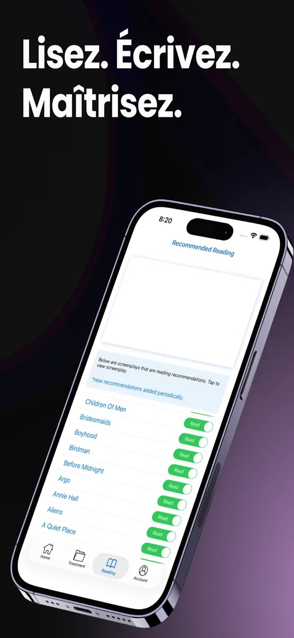 Screenshot #2 pour Stratword - Script Writing