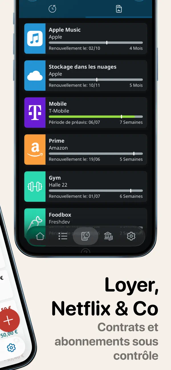 Screenshot #3 pour MoneyControl Budget Dépenses