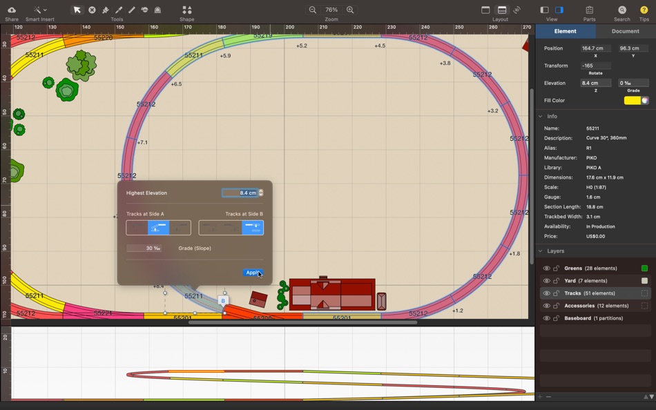#3. RailModeller Express (macOS) 由: Jan P. Barnholt