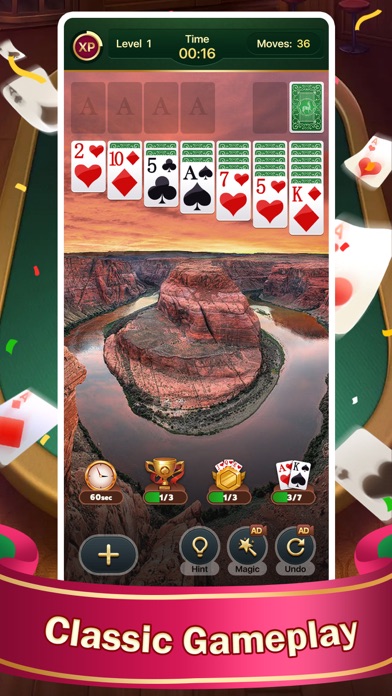 Easy Solitaire - World Tour Screenshot