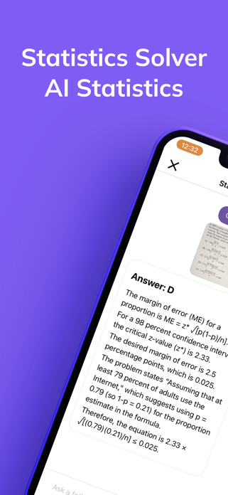 Statistics Solver - Stat AI Screenshot 1 of 5