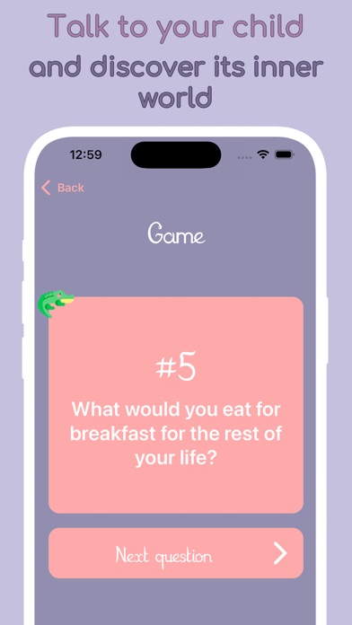 Ask Your Child: Card Game Screenshot