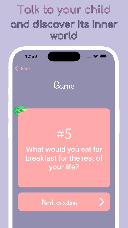Ask Your Child: Questions Game screenshot-3