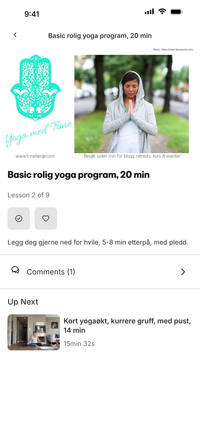 Transformative yoga med Trine
