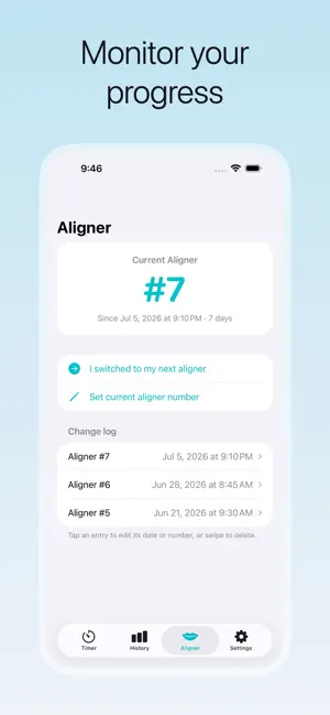Teether: Aligner Timer screenshot 3