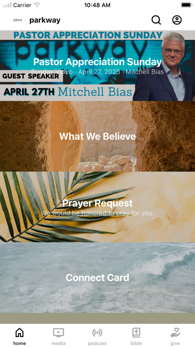 Parkway Ministries App Screenshot
