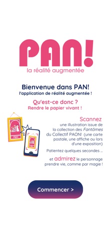 PAN! - La réalité augmentée screenshot