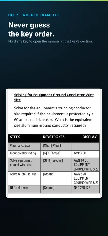 Electrical Calc Elite screenshot 8 of 8