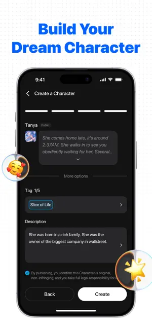 MingloTalk: AI Character Chat iPhone screenshot 5