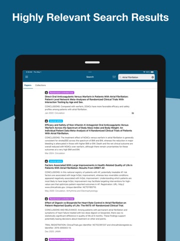 Read by QxMD iPad screenshot