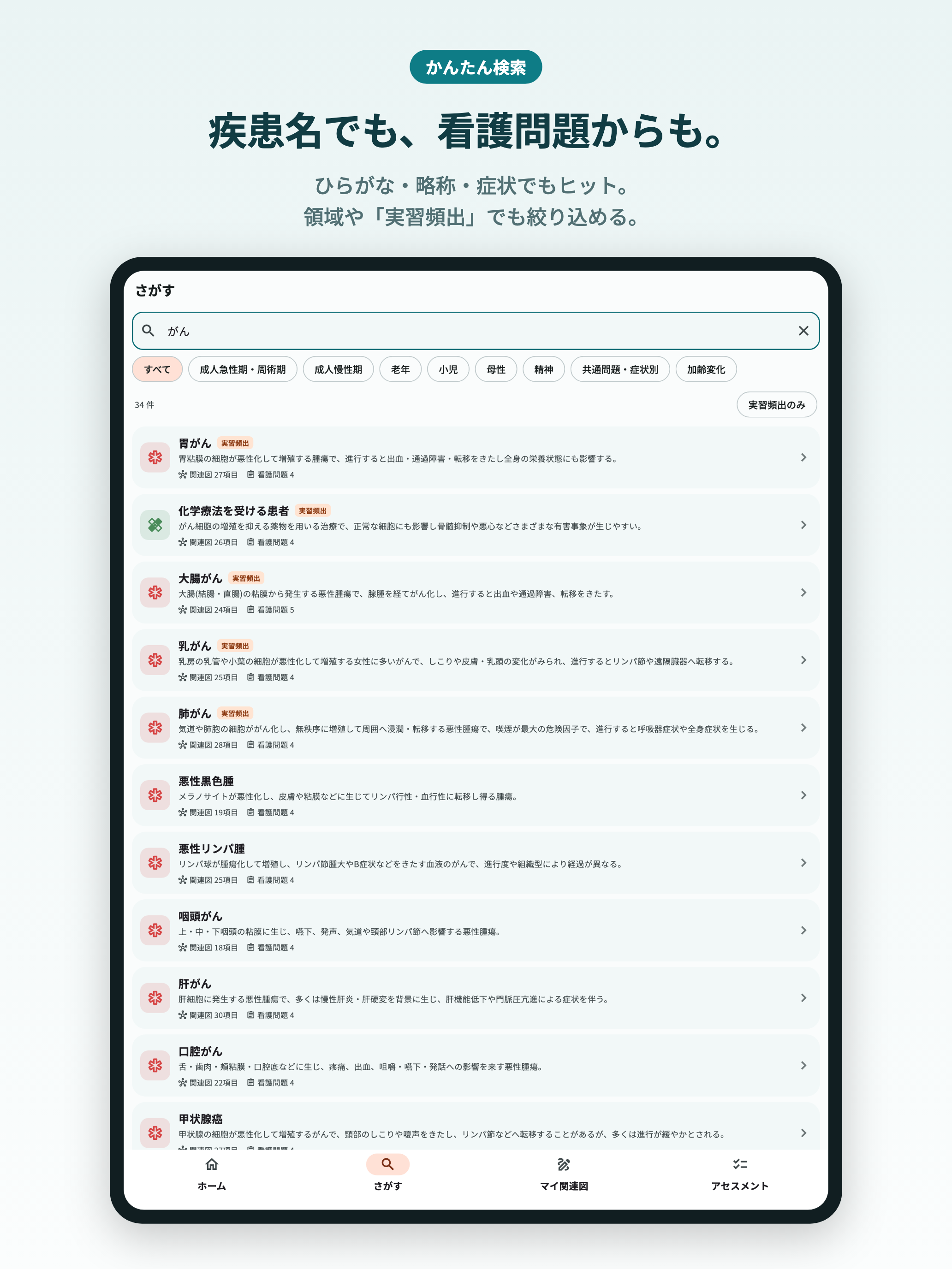 看護関連図マスター - 病態関連図と看護計画 screenshot 11