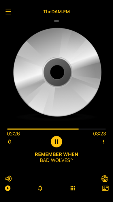 TheDam.fm Screenshot