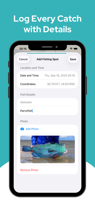 Fish Trackr Screenshot 2 of 4