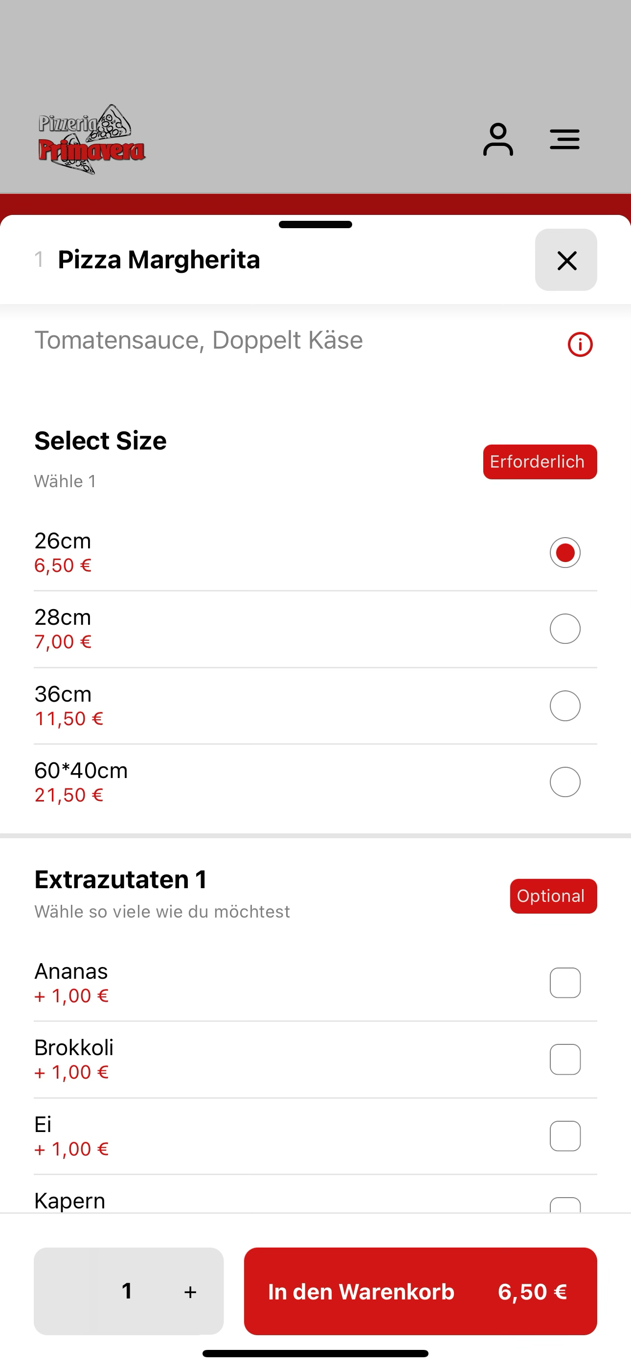 Pizzeria Primavera Wiesbaden screenshot 4