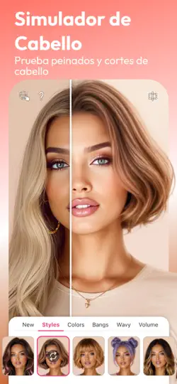 Captura de pantalla de YouCam Makeup:Editor De Rostro en iPhone 5