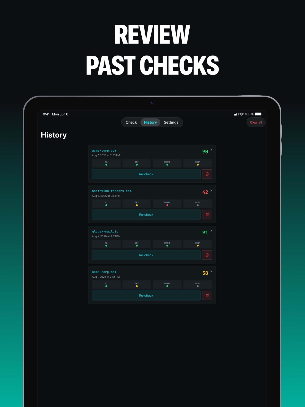 Screenshot 6 of Sendria - Email Deliverability