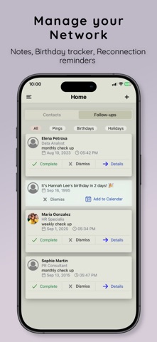 Contacts - Koligo screenshot
