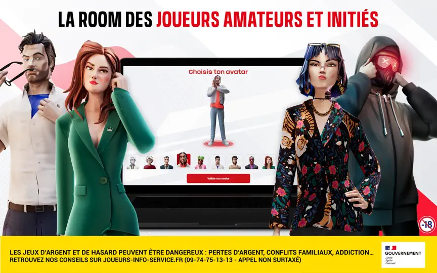 Capture d'écran de Betclic Poker sur iPhone 5