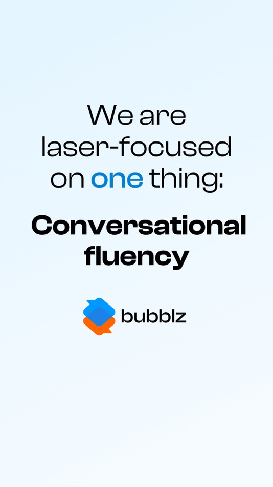 #9. AI Language Practice - Bubblz (iOS) Podle: Surf City Apps LLC