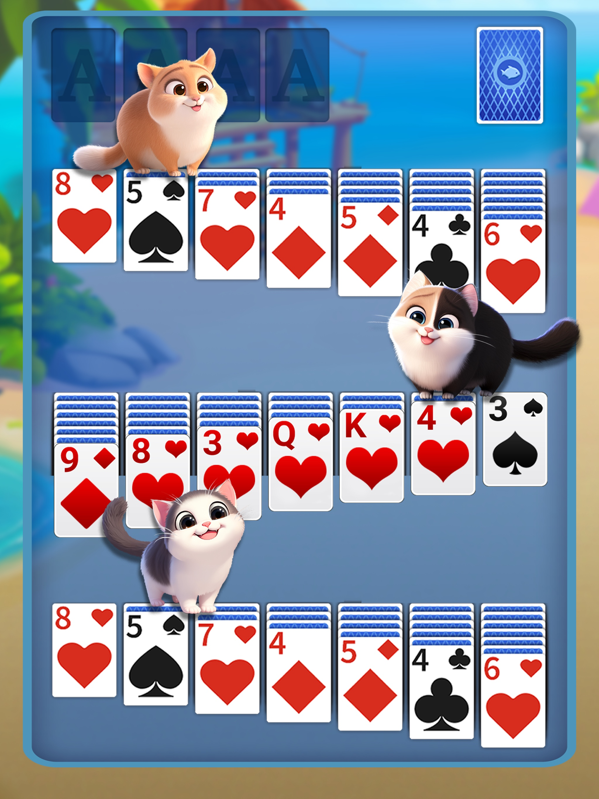 Solitaire Pets Town