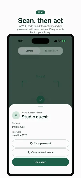 Quadrille: QR Scanner & Maker screenshot 4