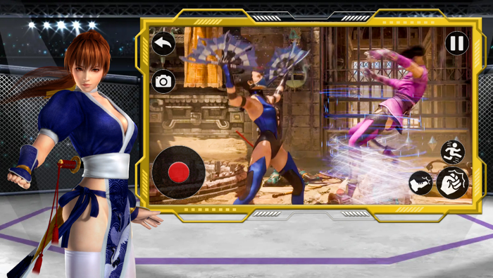 Girls Ninja Kungfu Fighting