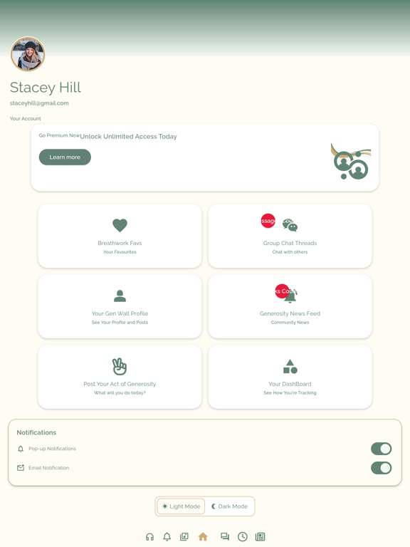 Breathwork In Bed App