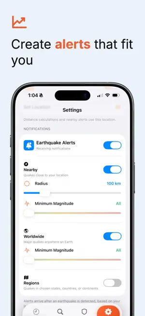 Earthquake Alerts - LiveQuake screenshot 3