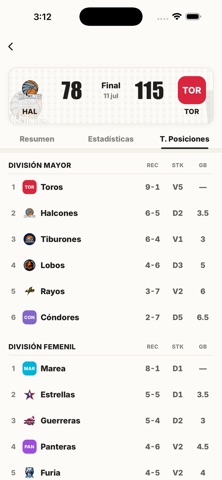 Liga360 screenshot