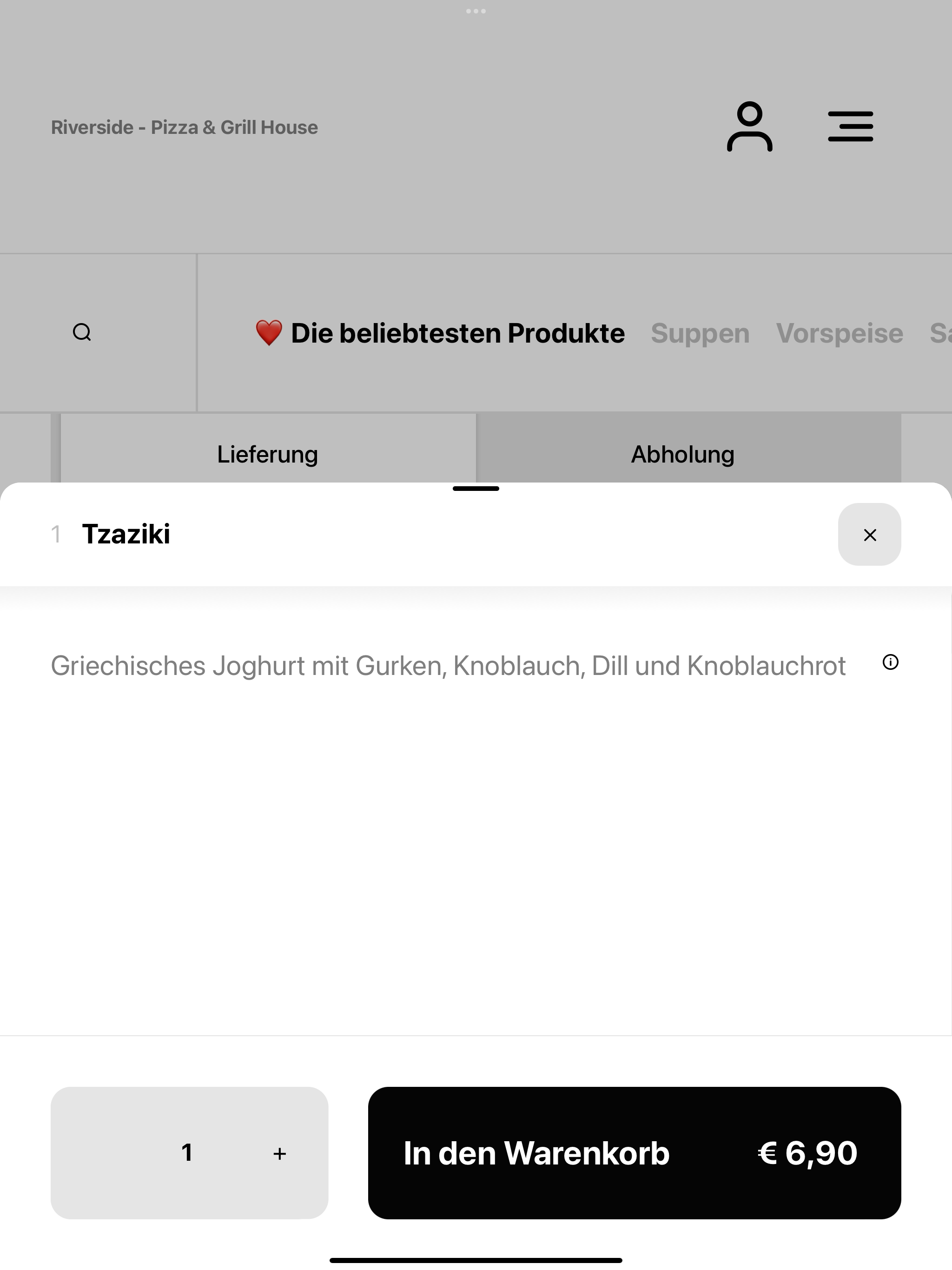 Riverside - Pizza & Grill