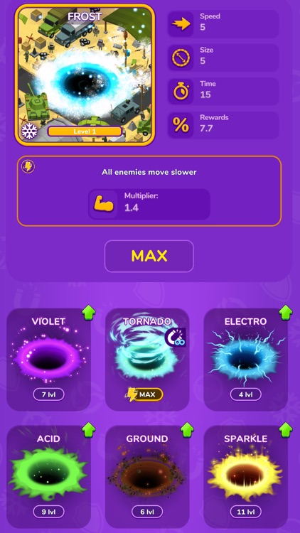 Holein. hole io blackhole game screenshot-6