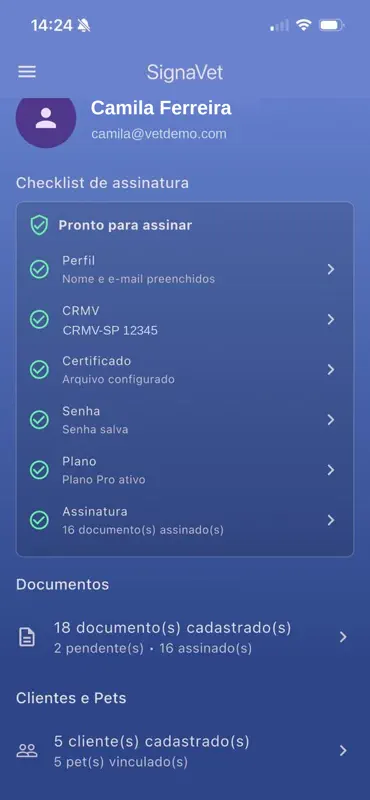 SignaVet screenshot 1 of 9