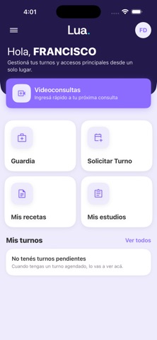 LUA Telemedicina iPhone screenshot 6