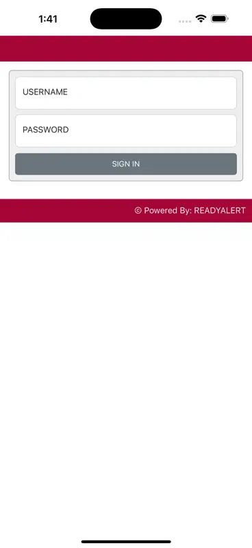 ReadyAlert Mobile screenshot 1 of 5