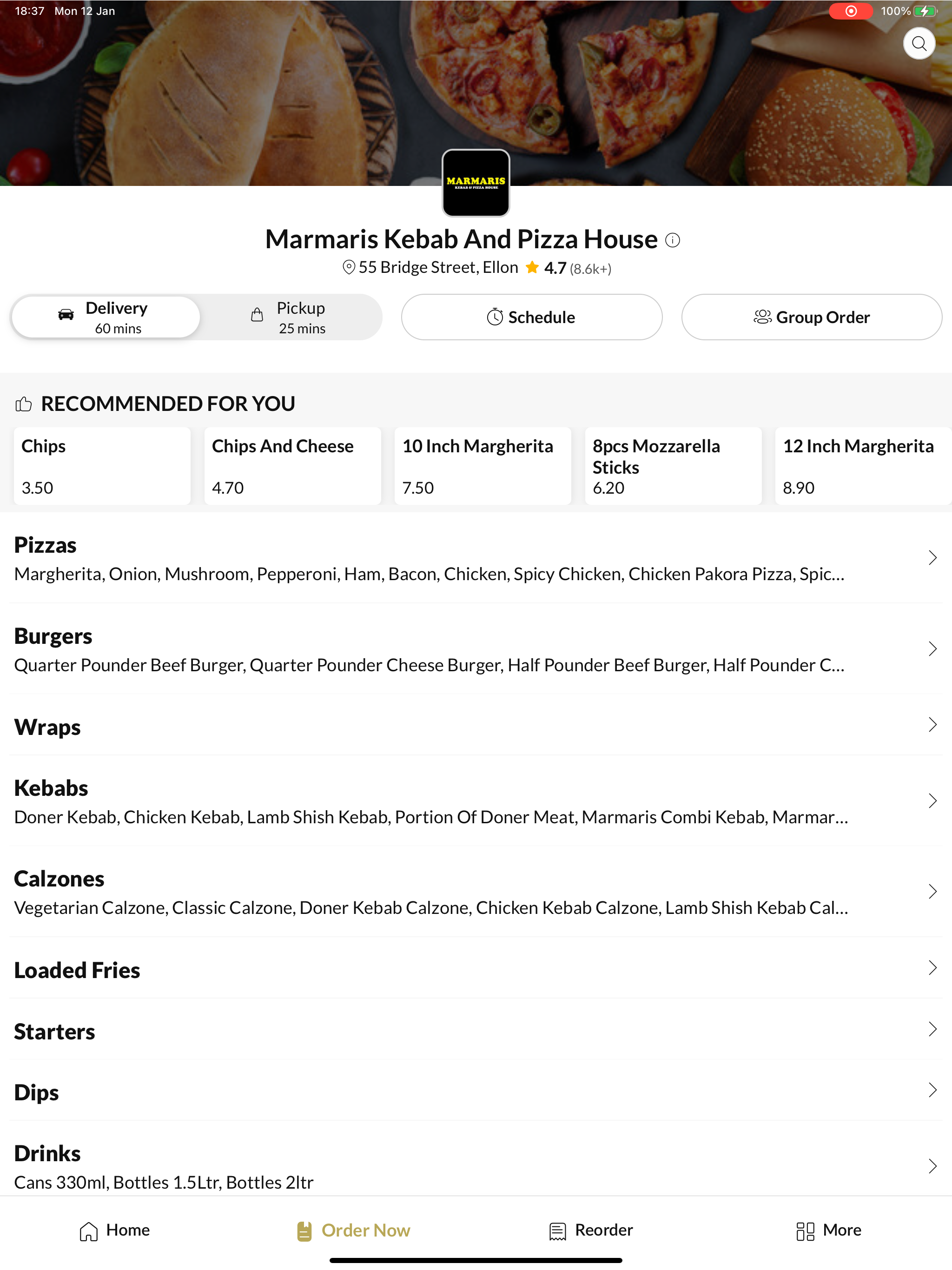 Marmaris Kebab And Pizza House